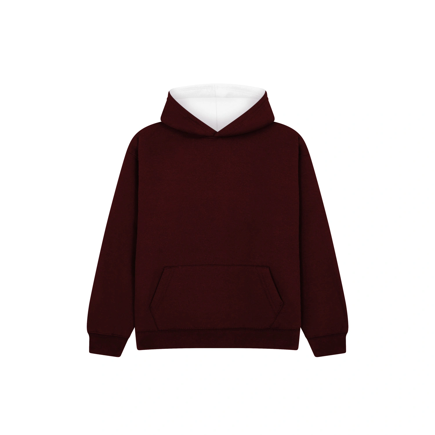 Burgundy / Ecru