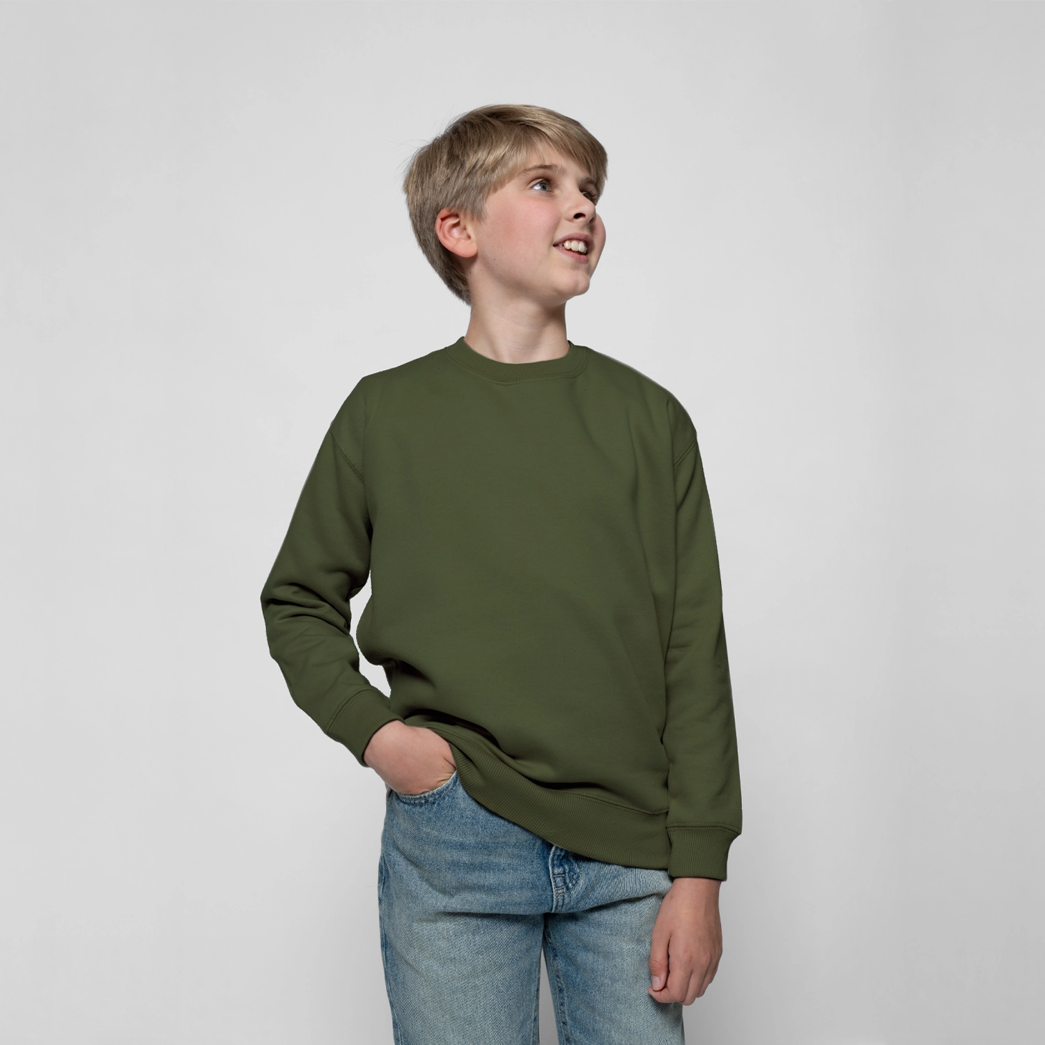 CR03K Army Green Boy Front