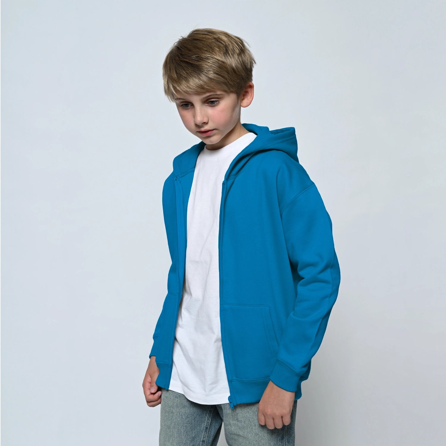 CR04K Turquoise Zip Open Boy Front