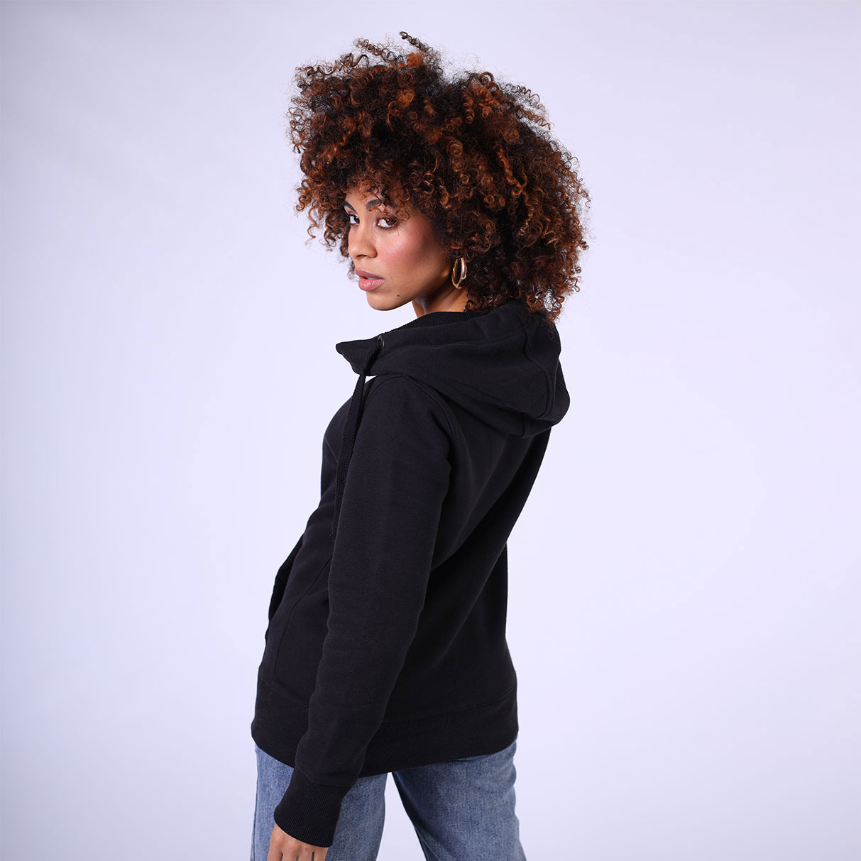 W41PF Black Female Over Shoulder