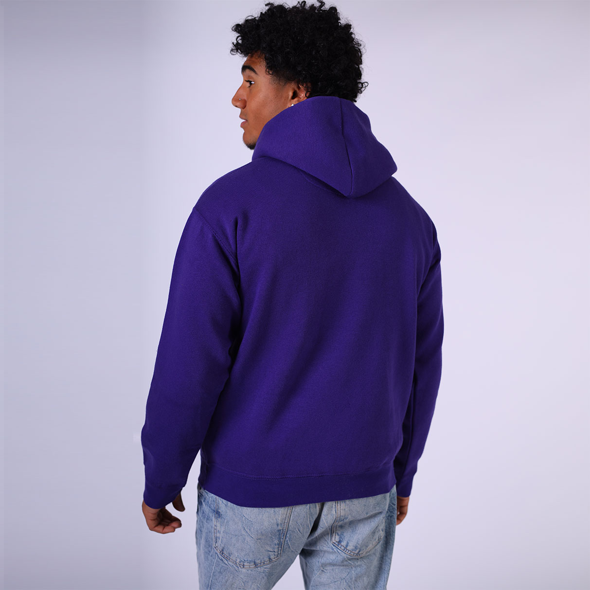 W73 Purple / White Male Back