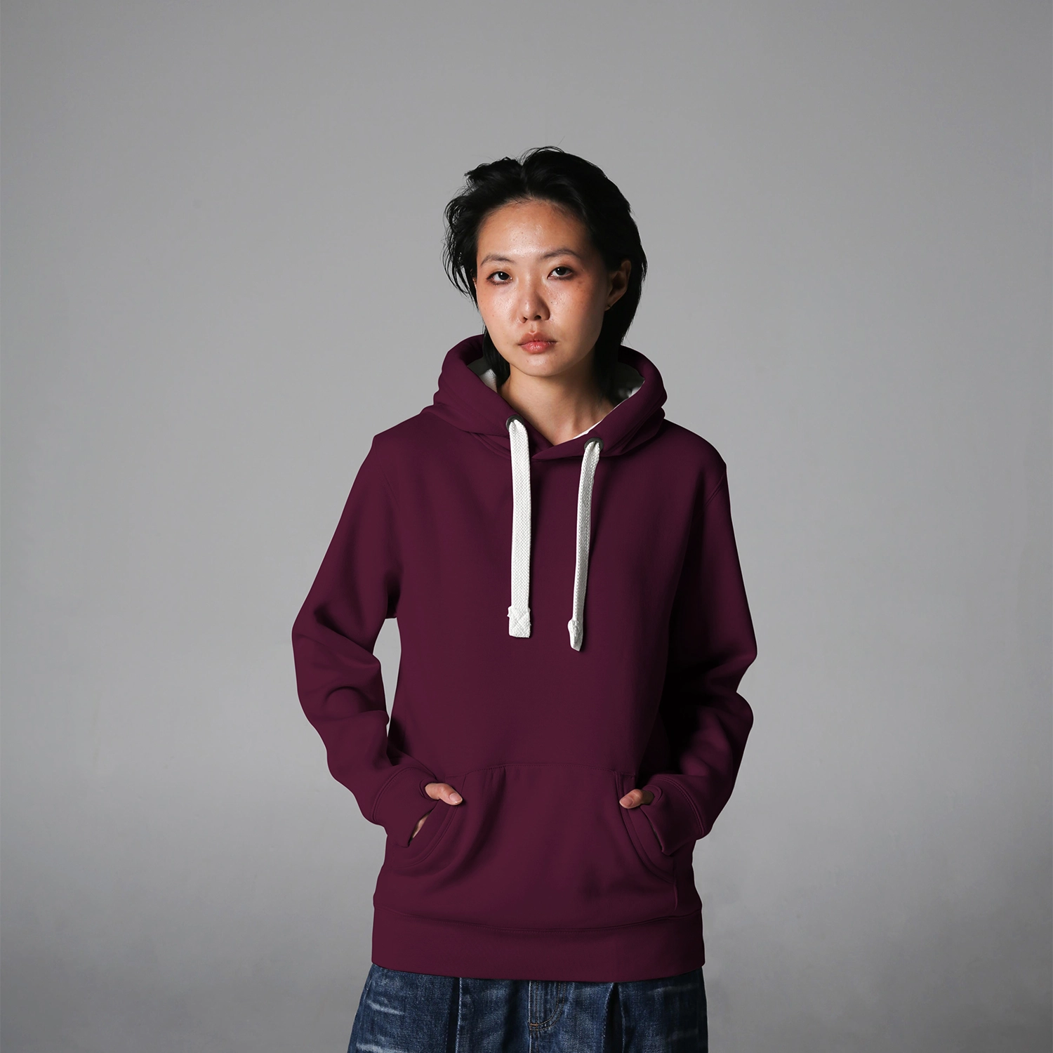 W89PF Maroon Female Front